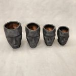 گلدان رخ رومی سفالی - تصویر 2