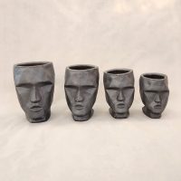 گلدان رخ رومی سفالی - تصویر 3